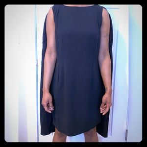 Black blazer with dress